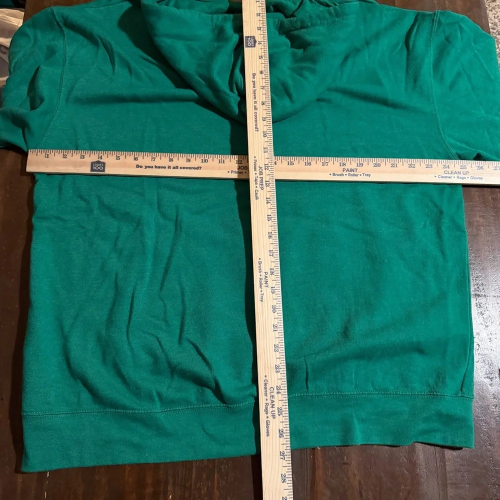 Johnny Cupcakes SweatShirt Hoodie Green Crossbones Luigi Mario - XL - Picture 6 of 7